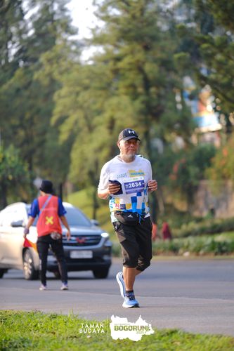 Race photo from Taman Budaya x BOGORUN 2025