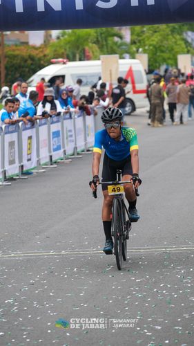 Race photo from Cycling de Jabar 2024