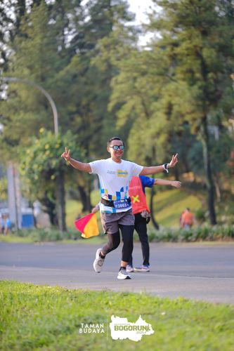 Race photo from Taman Budaya x BOGORUN 2025