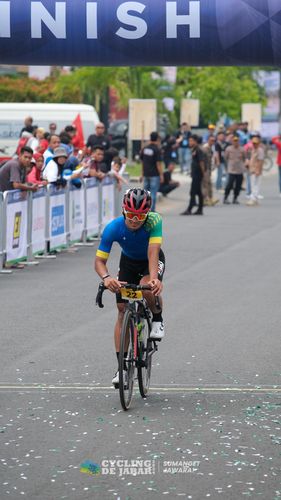 Race photo from Cycling de Jabar 2024