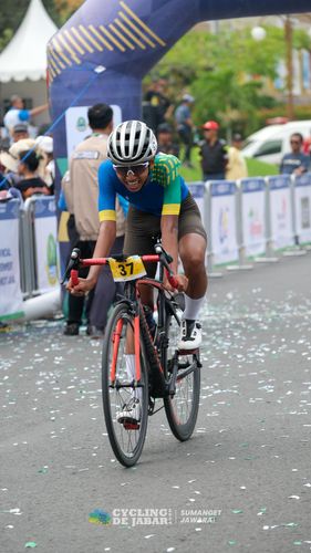 Race photo from Cycling de Jabar 2024