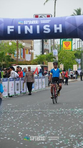 Race photo from Cycling de Jabar 2024