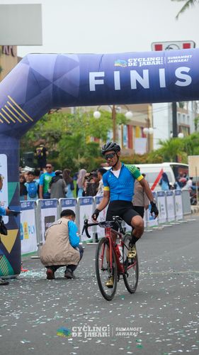 Race photo from Cycling de Jabar 2024