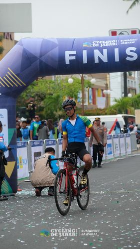 Race photo from Cycling de Jabar 2024