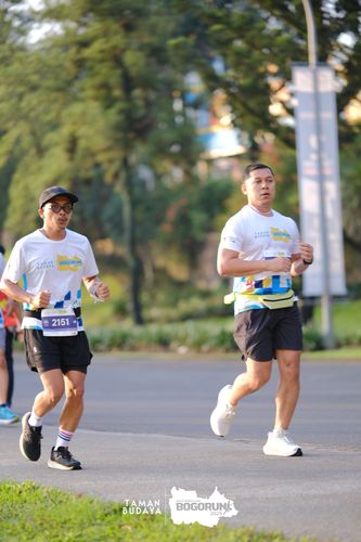 Race photo from Taman Budaya x BOGORUN 2025