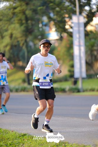 Race photo from Taman Budaya x BOGORUN 2025