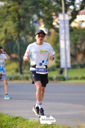 Race photo from Taman Budaya x BOGORUN 2025