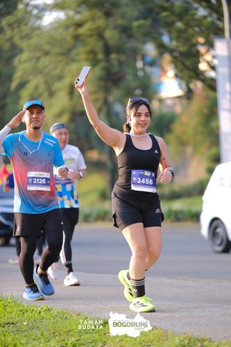 Race photo from Taman Budaya x BOGORUN 2025