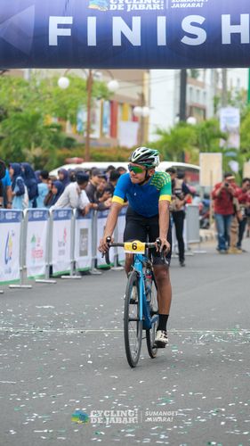 Race photo from Cycling de Jabar 2024