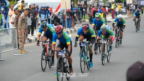 Race photo from Cycling de Jabar 2024