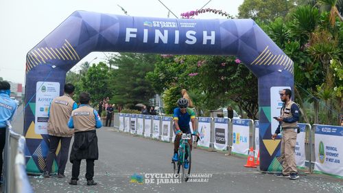 Race photo from Cycling de Jabar 2024
