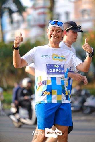 Race photo from Taman Budaya x BOGORUN 2025
