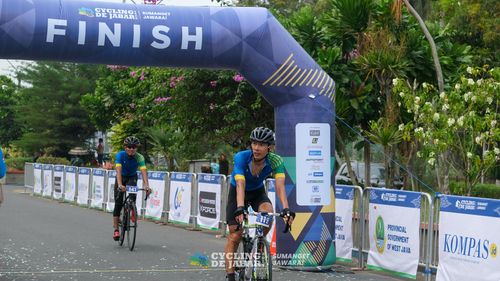Race photo from Cycling de Jabar 2024