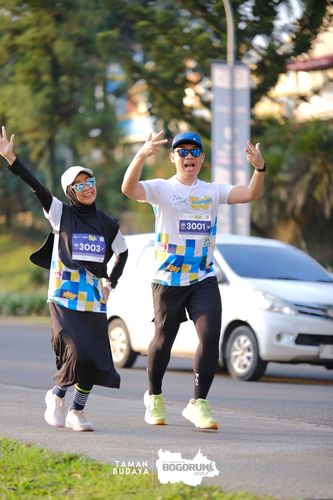 Race photo from Taman Budaya x BOGORUN 2025