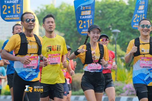 Race photo from Isoplus Run 2024 Surabaya