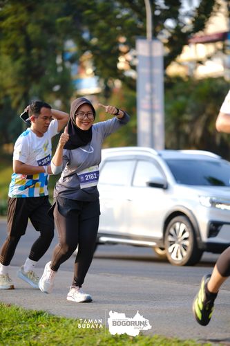 Race photo from Taman Budaya x BOGORUN 2025