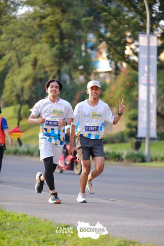Race photo from Taman Budaya x BOGORUN 2025