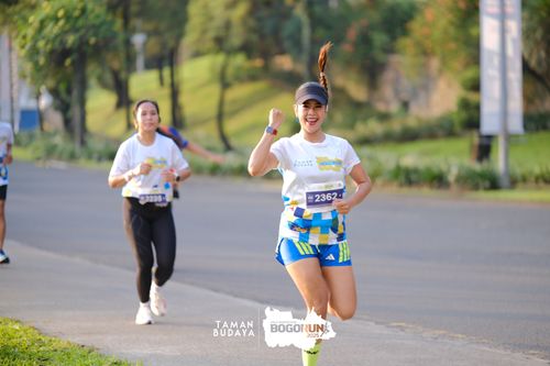 Race photo from Taman Budaya x BOGORUN 2025