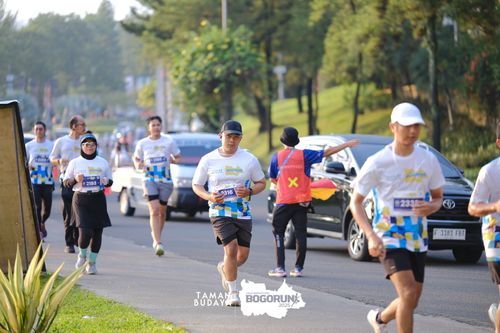 Race photo from Taman Budaya x BOGORUN 2025