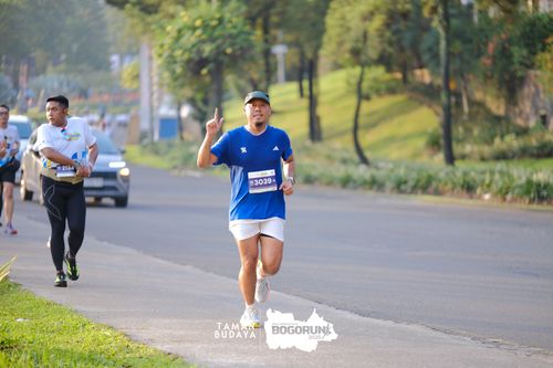 Race photo from Taman Budaya x BOGORUN 2025