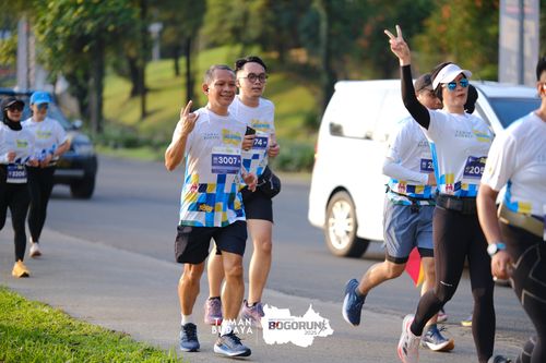 Race photo from Taman Budaya x BOGORUN 2025