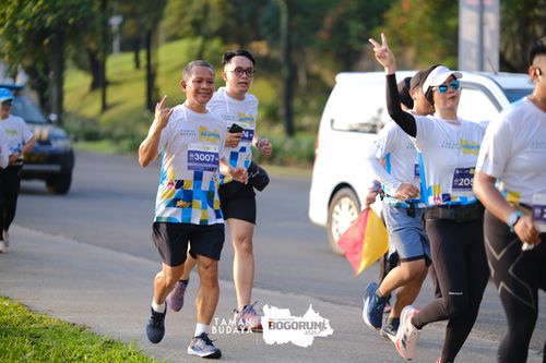 Race photo from Taman Budaya x BOGORUN 2025