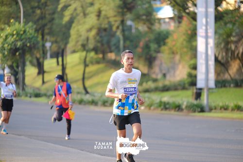 Race photo from Taman Budaya x BOGORUN 2025