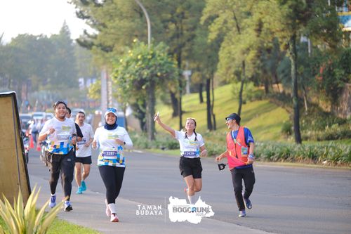 Race photo from Taman Budaya x BOGORUN 2025