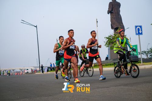 Race photo from ISOPlus Run 2024 Jakarta