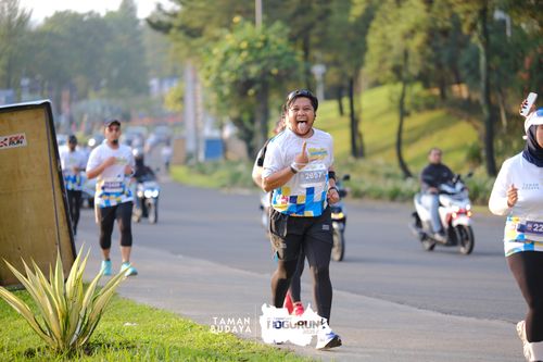 Race photo from Taman Budaya x BOGORUN 2025