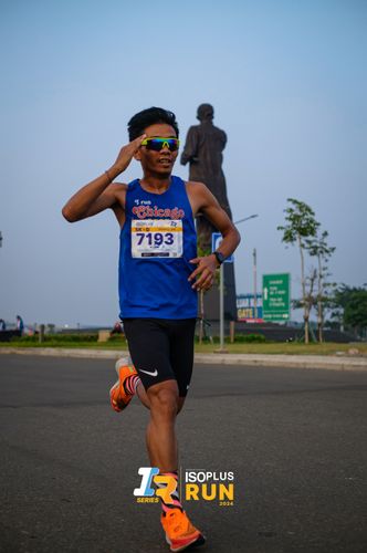 Race photo from ISOPlus Run 2024 Jakarta