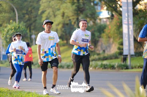 Race photo from Taman Budaya x BOGORUN 2025