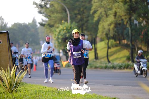 Race photo from Taman Budaya x BOGORUN 2025