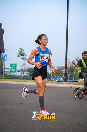 Race photo from ISOPlus Run 2024 Jakarta