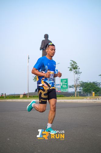 Race photo from ISOPlus Run 2024 Jakarta