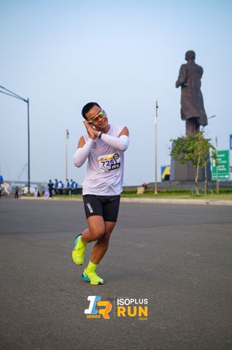 Race photo from ISOPlus Run 2024 Jakarta