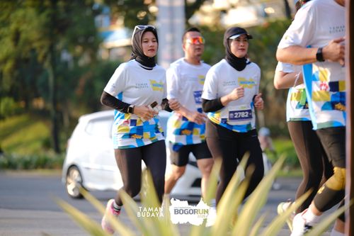 Race photo from Taman Budaya x BOGORUN 2025
