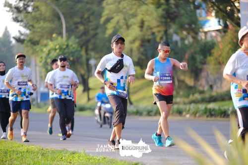 Race photo from Taman Budaya x BOGORUN 2025