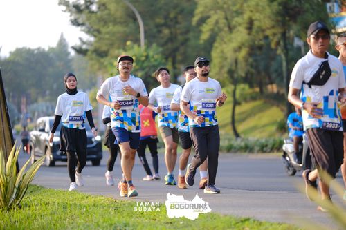 Race photo from Taman Budaya x BOGORUN 2025