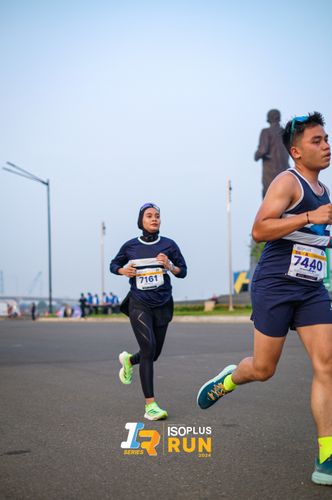Race photo from ISOPlus Run 2024 Jakarta