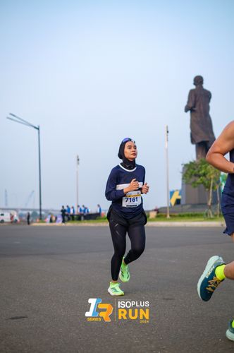 Race photo from ISOPlus Run 2024 Jakarta
