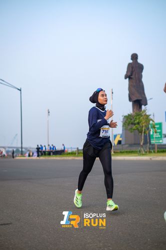 Race photo from ISOPlus Run 2024 Jakarta