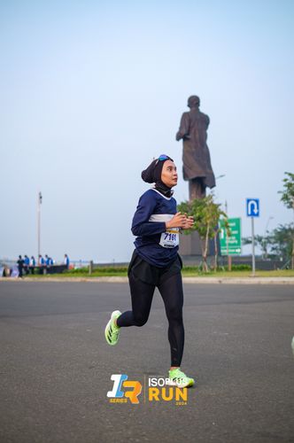 Race photo from ISOPlus Run 2024 Jakarta