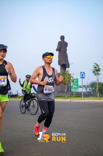 Race photo from ISOPlus Run 2024 Jakarta