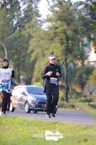Race photo from Taman Budaya x BOGORUN 2025