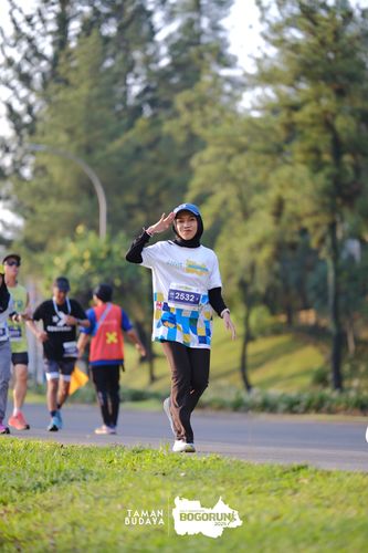 Race photo from Taman Budaya x BOGORUN 2025