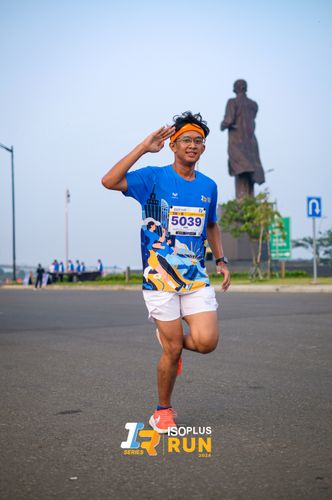Race photo from ISOPlus Run 2024 Jakarta