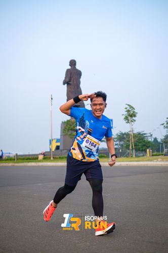 Race photo from ISOPlus Run 2024 Jakarta