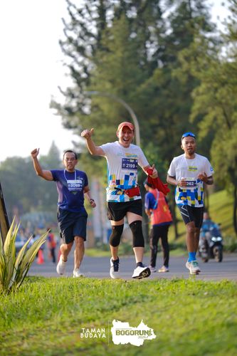 Race photo from Taman Budaya x BOGORUN 2025