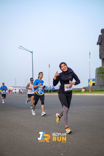 Race photo from ISOPlus Run 2024 Jakarta